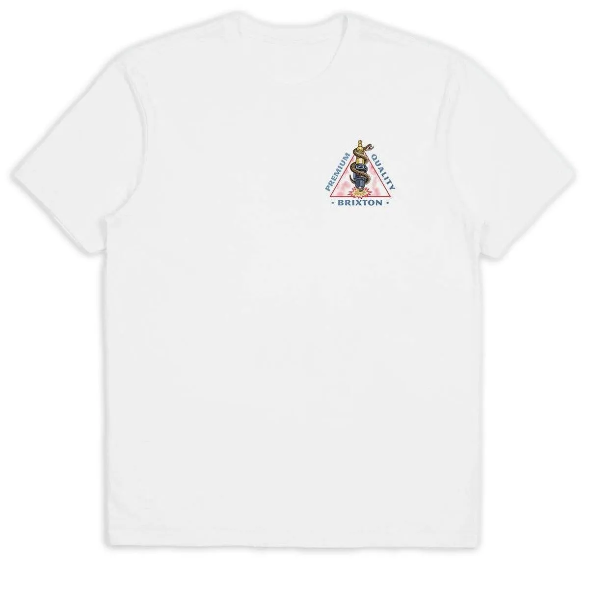 Brixton Sparky Tailored T-Shirt - White