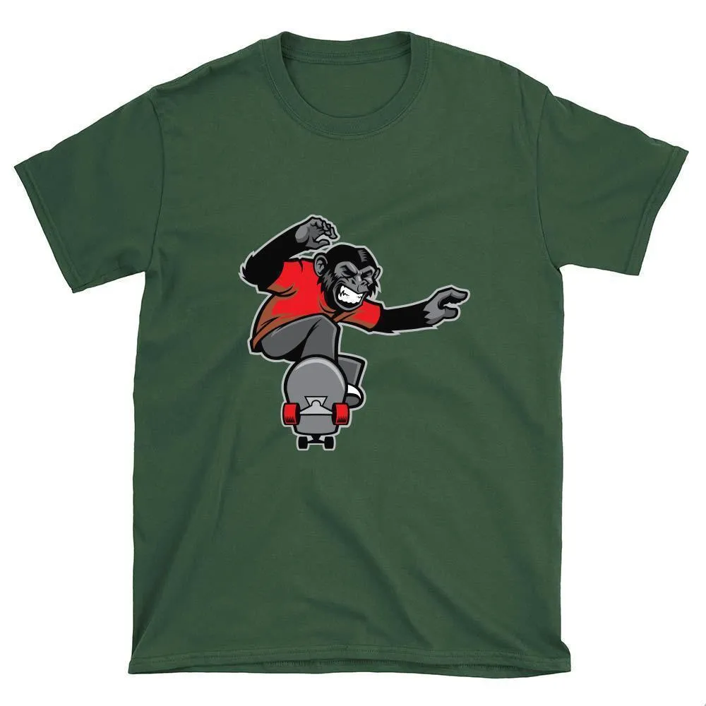Chimp Skateboarder T-Shirt