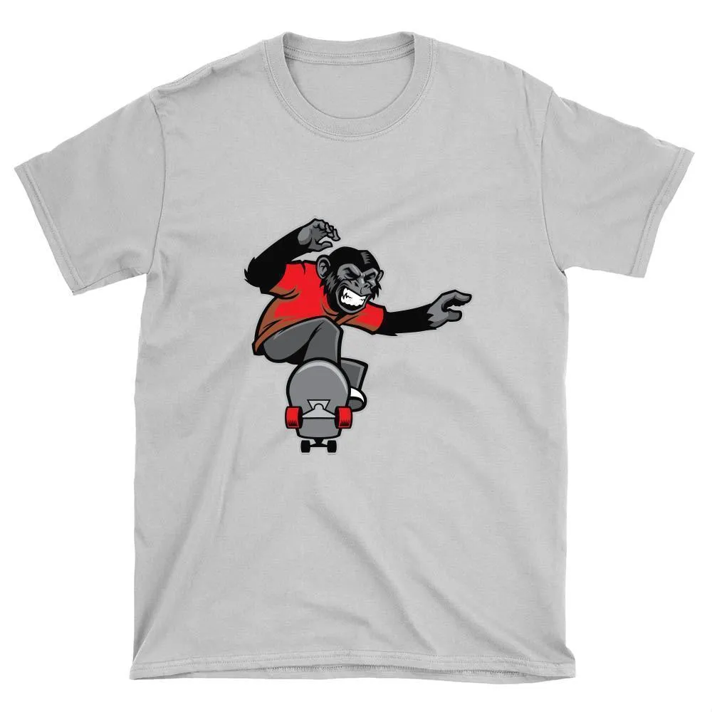 Chimp Skateboarder T-Shirt