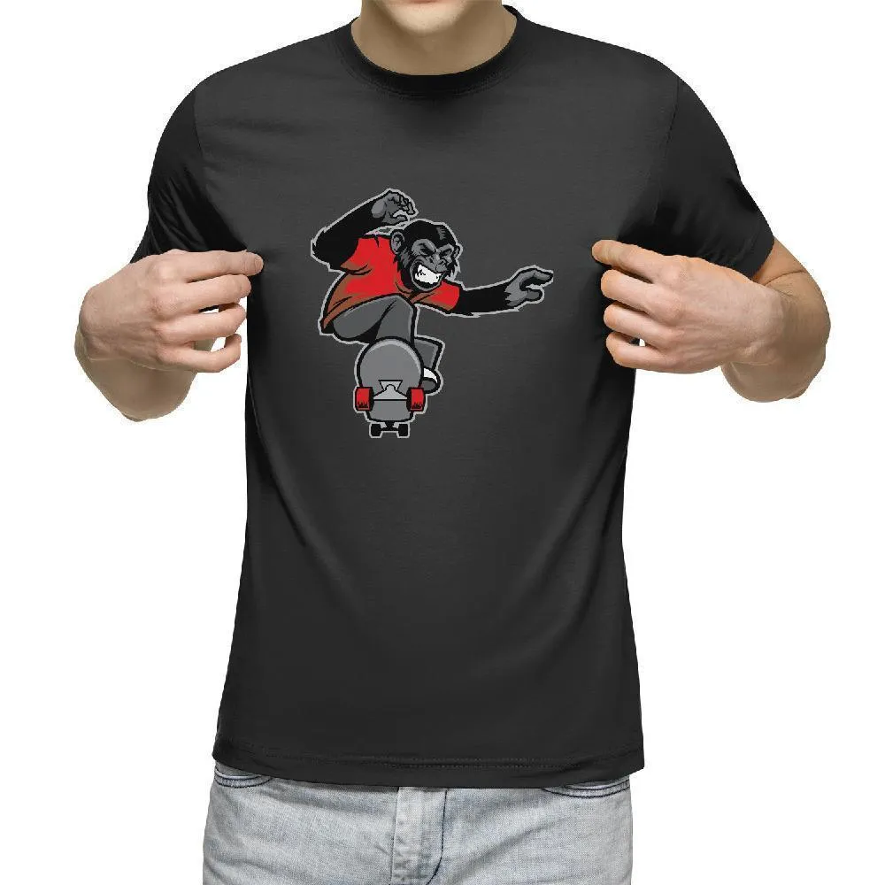 Chimp Skateboarder T-Shirt