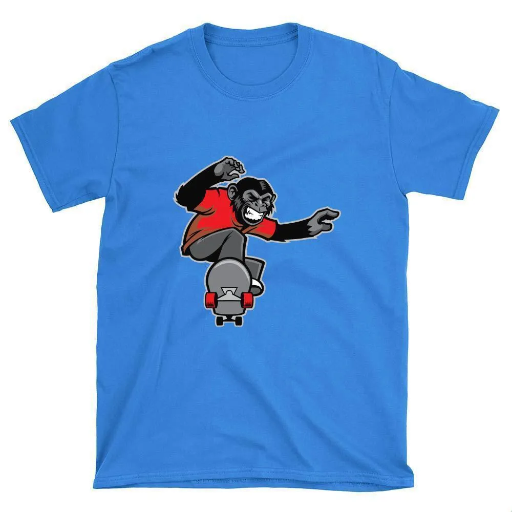 Chimp Skateboarder T-Shirt