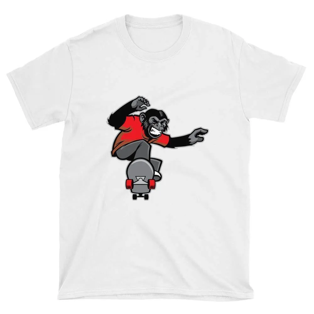 Chimp Skateboarder T-Shirt