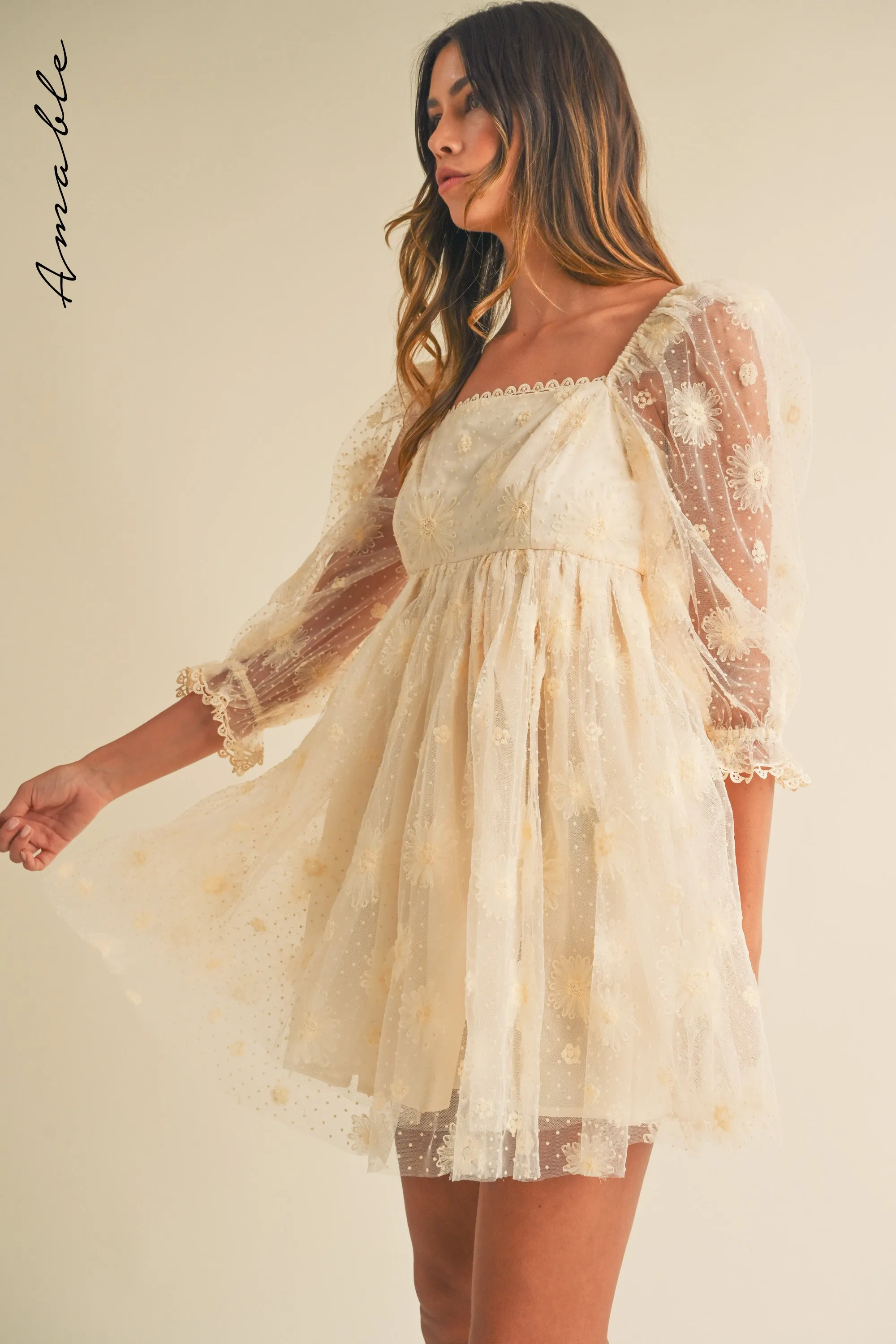 EULALIE FLOWER DRESS