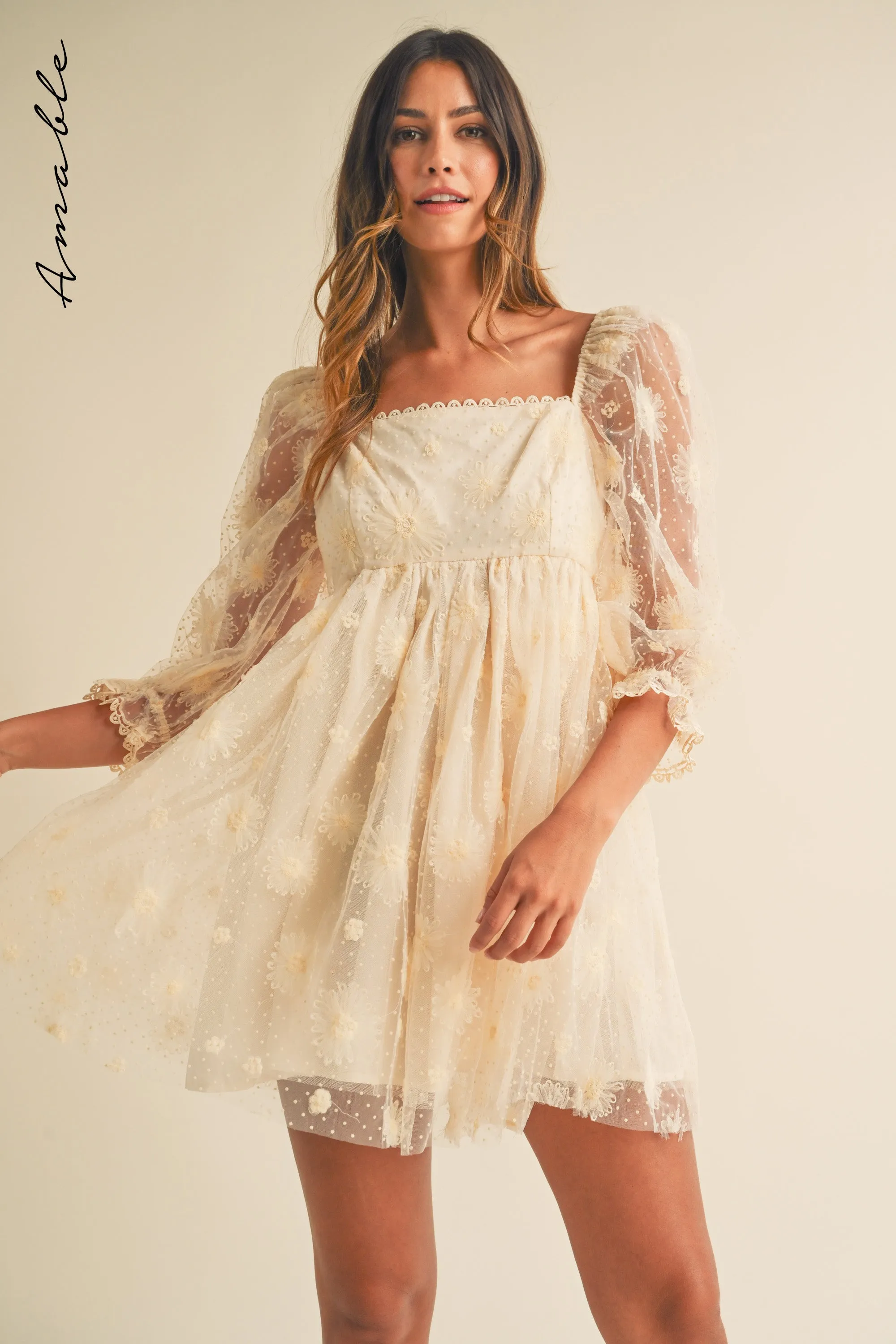 EULALIE FLOWER DRESS