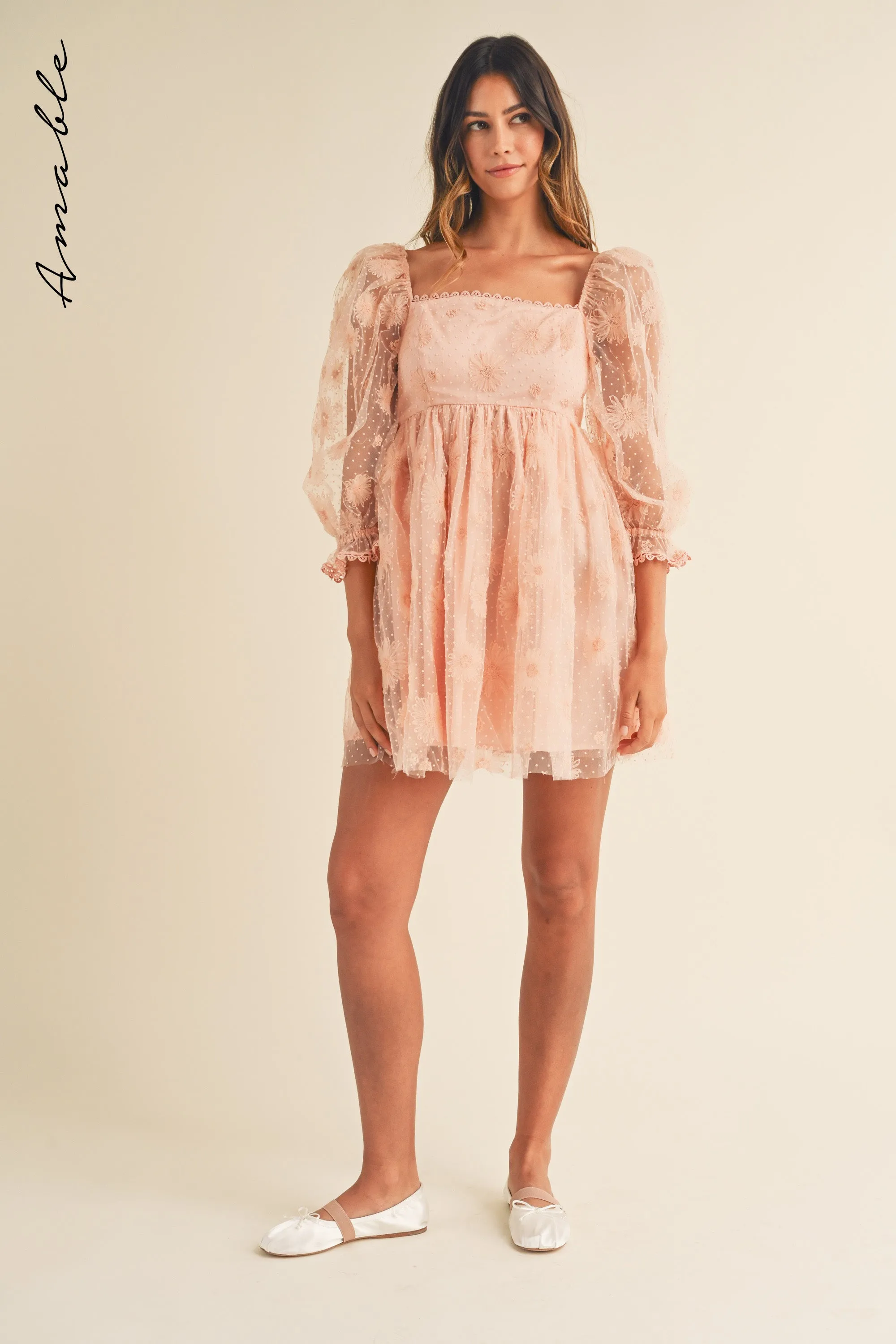 EULALIE FLOWER DRESS
