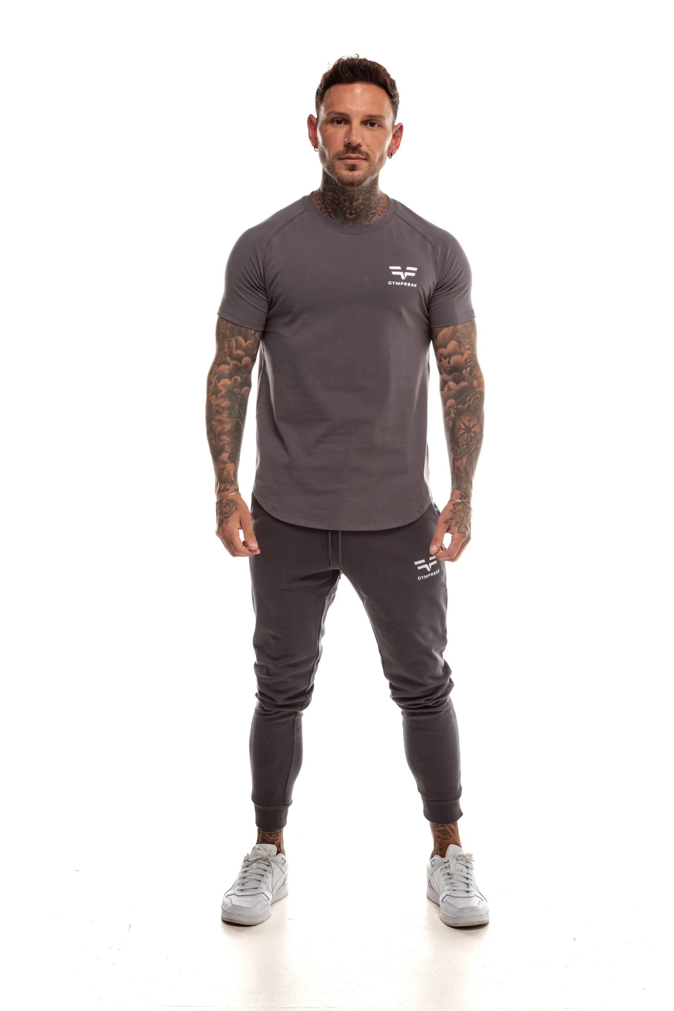 GymFreak Mens Members T-shirt - Charcoal