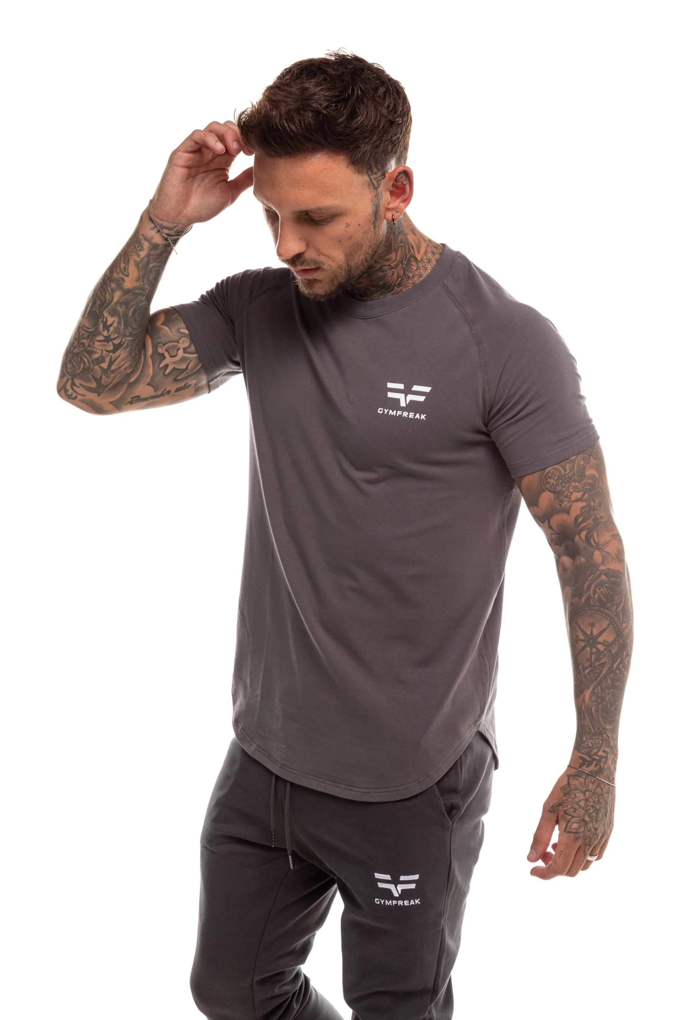 GymFreak Mens Members T-shirt - Charcoal