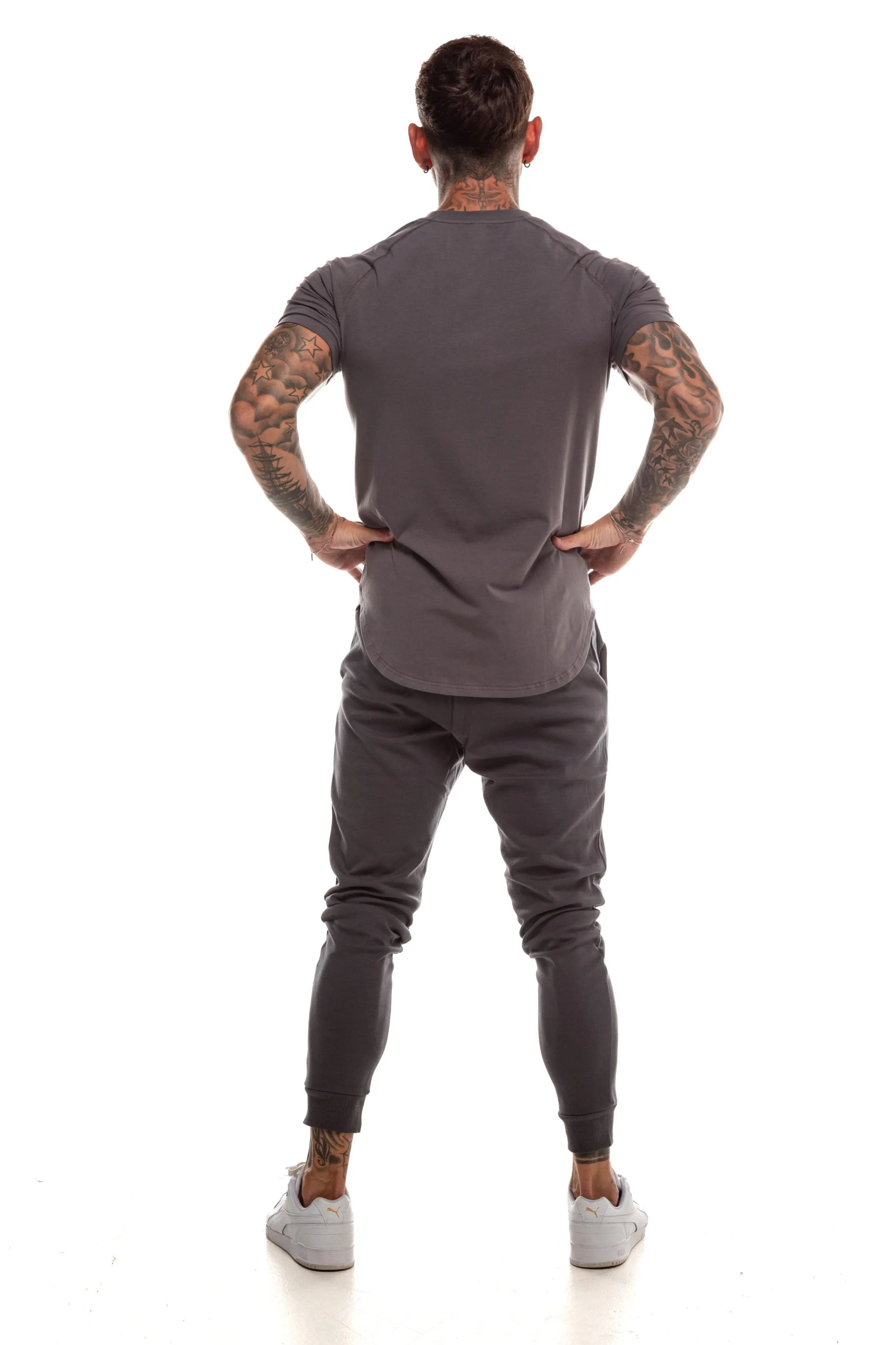 GymFreak Mens Members T-shirt - Charcoal