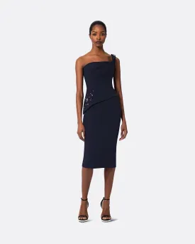 Hokoku Midnight Navy Skirt