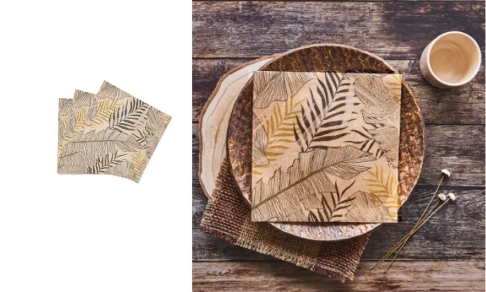 Paper Serviettes 3-Ply Recycled - Eco-Friendly