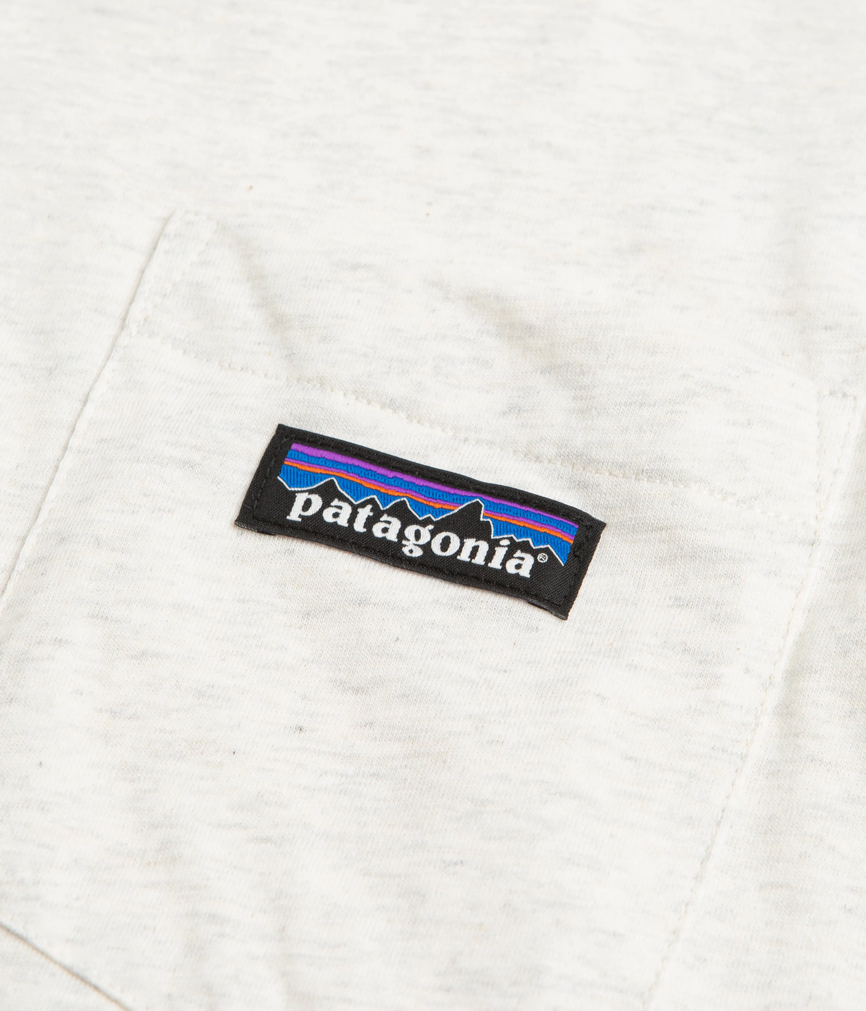 Patagonia Regenerative Organic Pocket T-Shirt - Birch White
