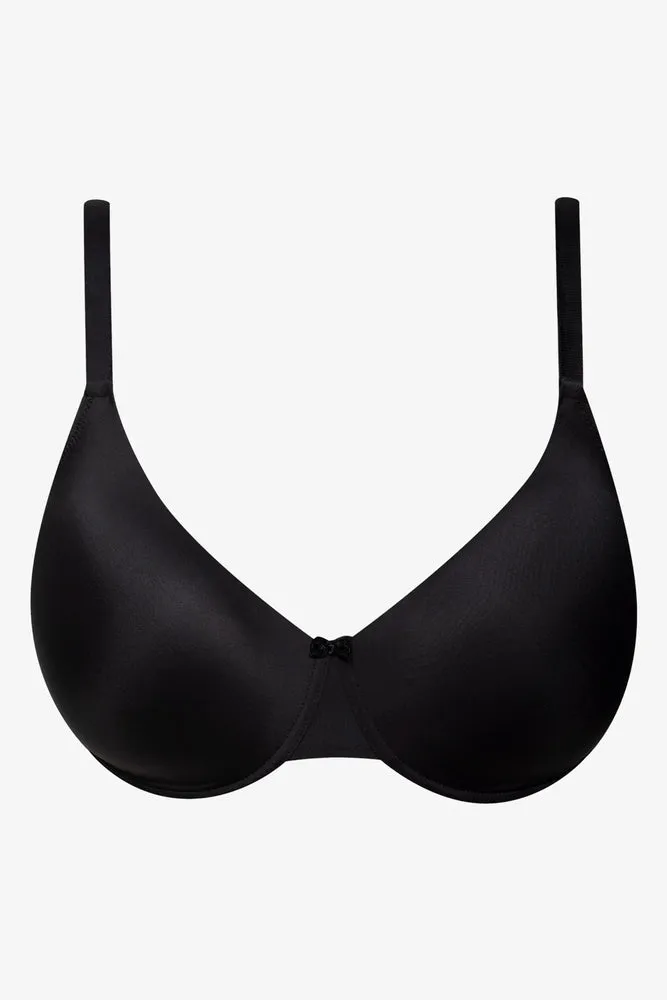 Plus Size T-Shirt Bra Black