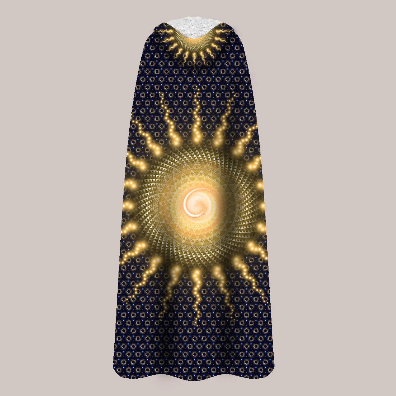 Psychedelic Cape (UV/RGB, Eco-Friendly, Sherpa, Unisex) | ASTRALIS