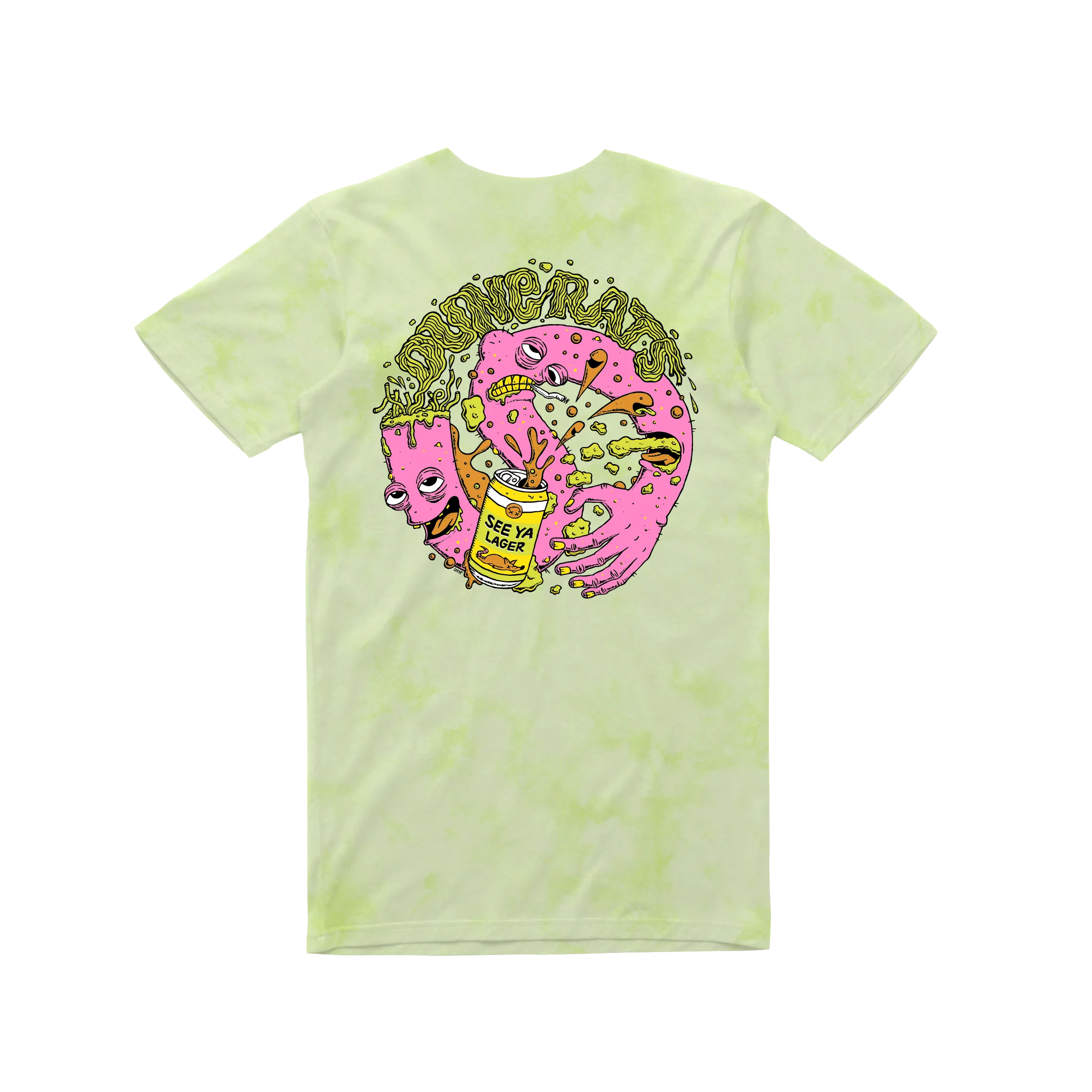 Rubber Arm  / Premium Tie Dye T-shirt