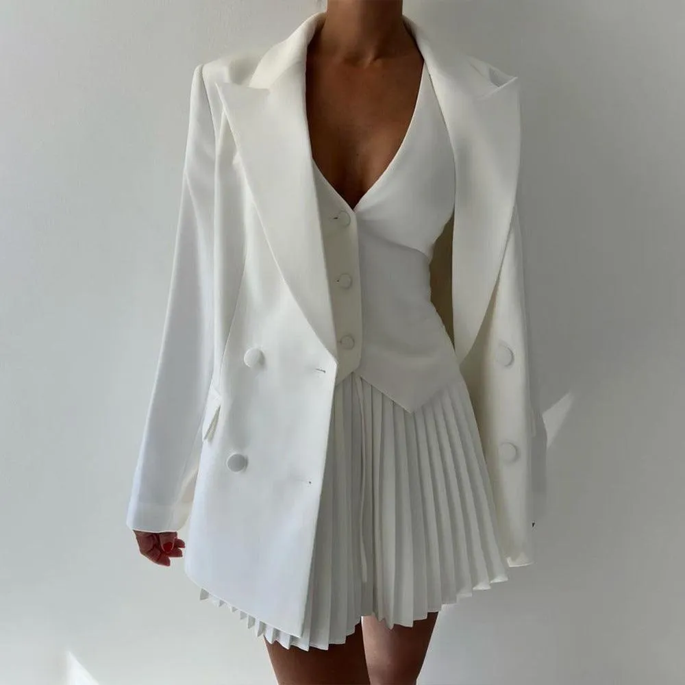 Sophisticated Pleated Ensemble