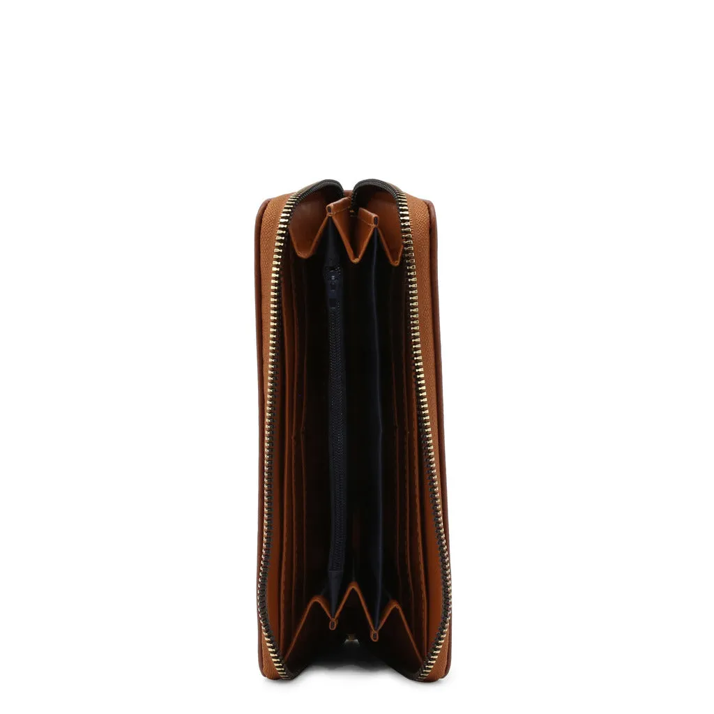 Sophisticated Polyurethane Wallet for Women