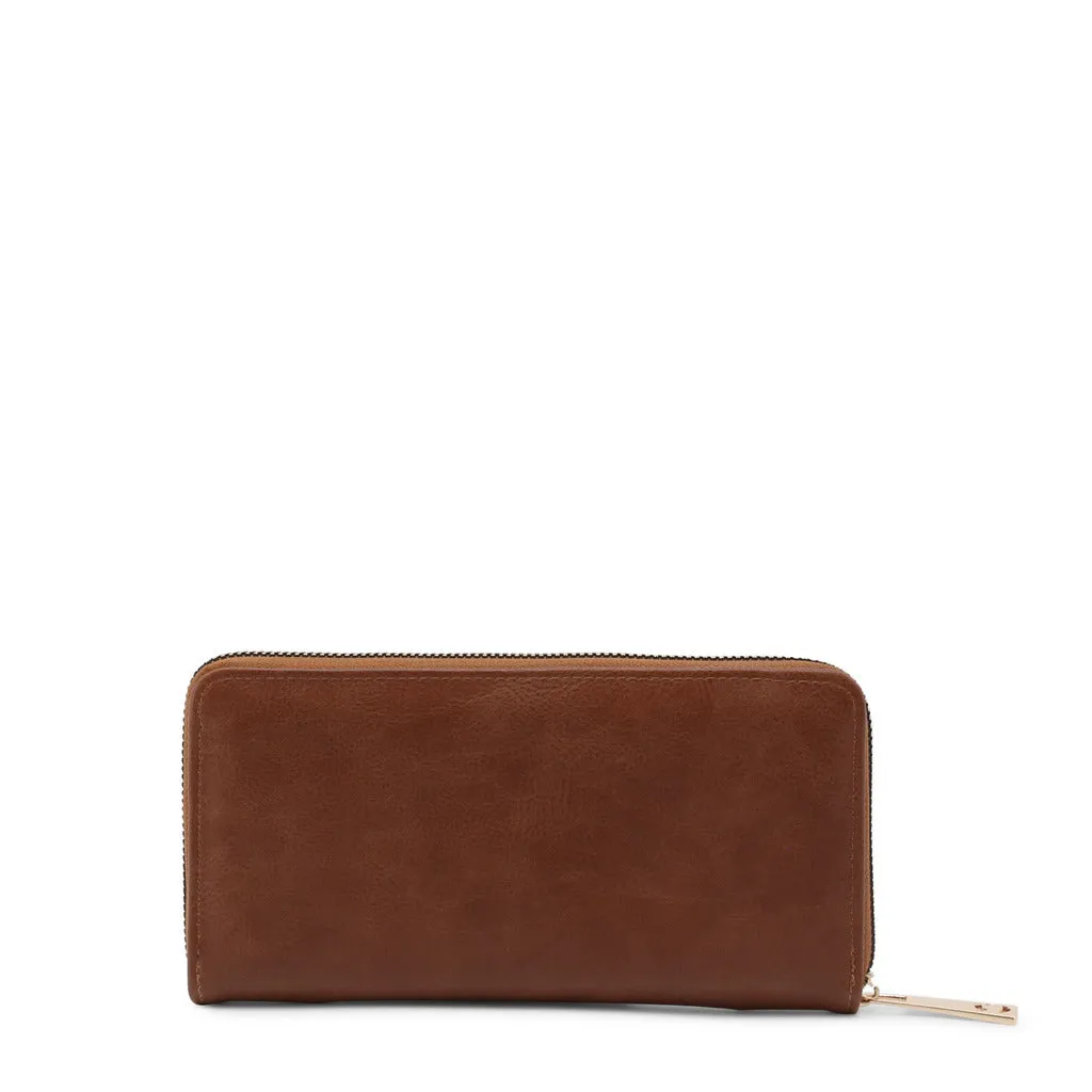 Sophisticated Polyurethane Wallet for Women