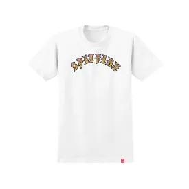 Spitfire Old E Fade Fill Youth Tee White