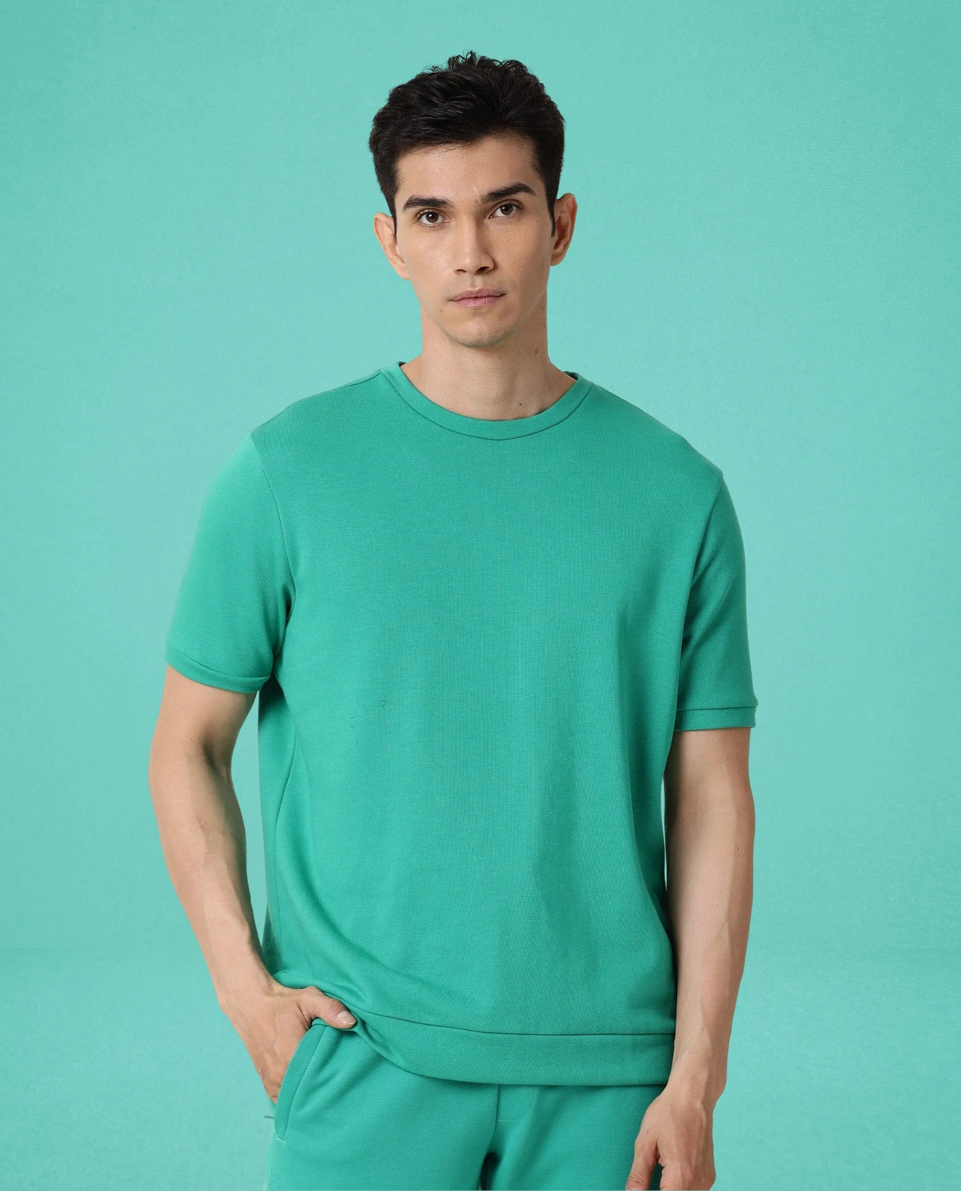 Sweat Tee Emerald Green Men