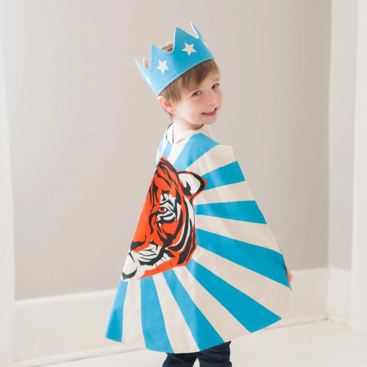 Tiger Cape Blue