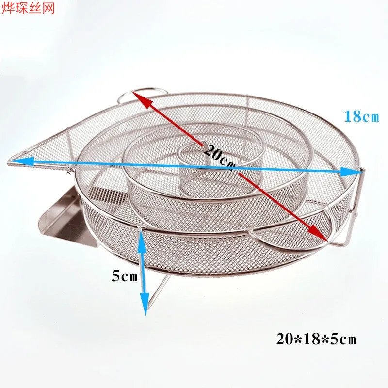 Versatile Stainless Steel Smoking Plate