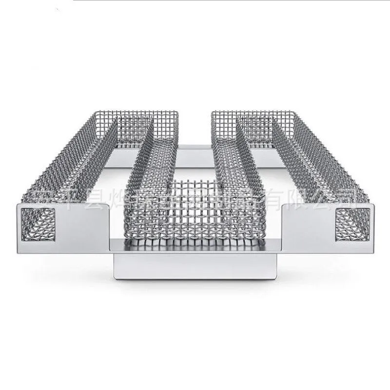 Versatile Stainless Steel Smoking Plate